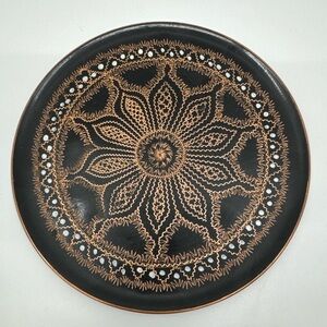 Vintage Turkish copper plate.